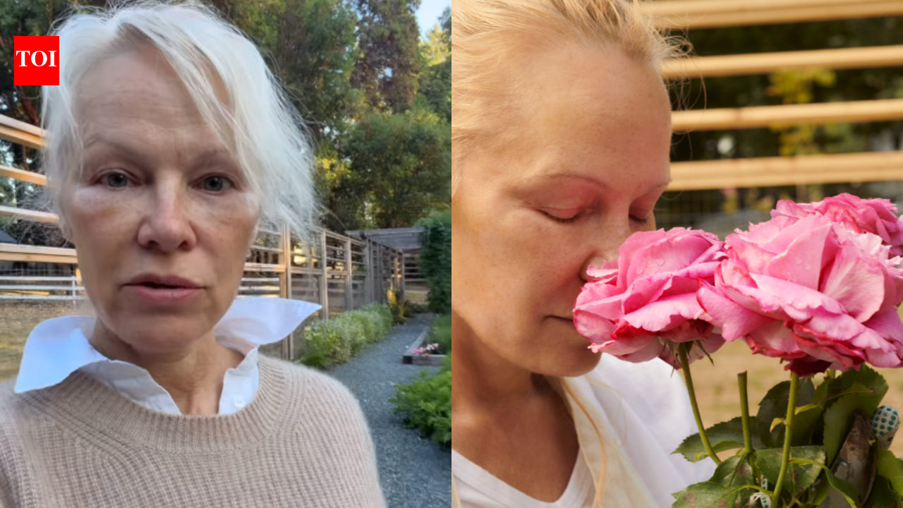 Pamela Anderson Garden: Pamela Anderson gives a glimpse into her sprawling Vancouver garden estate filled with numerous vegetables and flowers: How gardening became her 'self-soothing meditation'