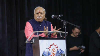 'Vishwaguru, not a Mahashakti': RSS chief Mohan Bhagwat highlights India's legacy of refuge, global service in Toronto | India News