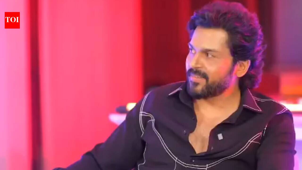 Sardar 2 Movie: Karthi recalls the ‘haunting’ Sardar dialogue about 'bottled water representing the twisting of a child's neck' ahead of ‘Sardar 2’ release: ‘Every generation should be responsible’ | Tamil Movie News