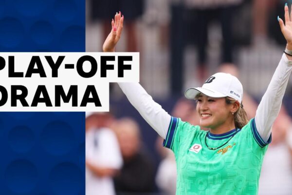Kuwaki wins tense play-off to lift Women's Open title