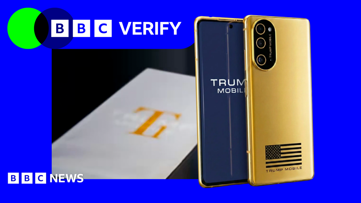 Trump Mobile promoted a phone - but the details kept changing