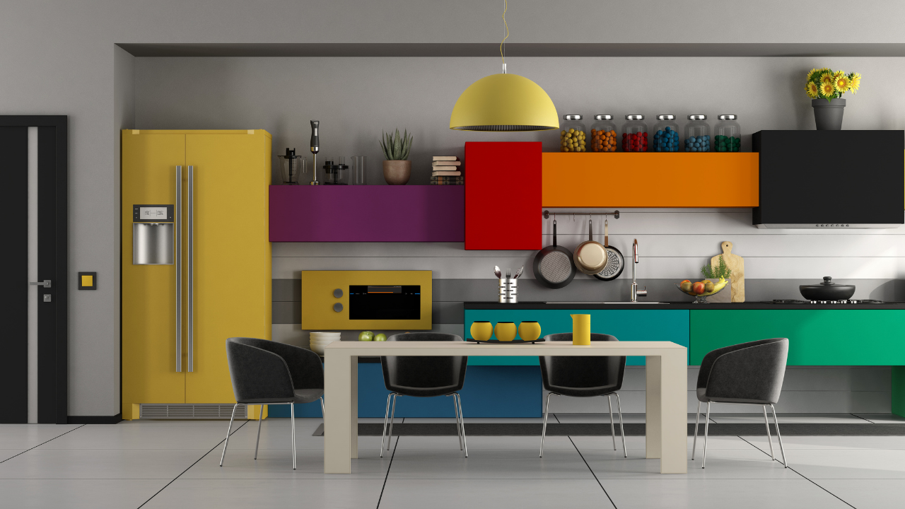 Black And White Kitchen: Do not be bored with a black and white kitchen; here are 5 elements that can add more life and color to your favourite place