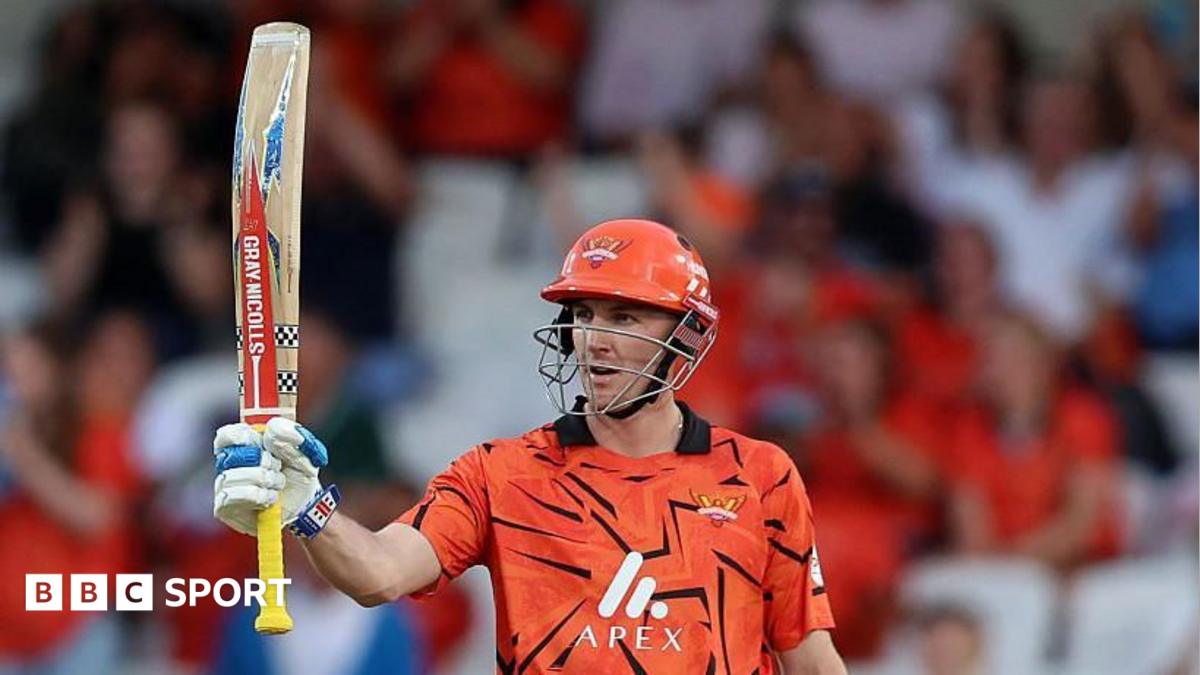 The Hundred 2026 results: Sunrisers Leeds post record total as Harry Brook hits 15-ball fifty