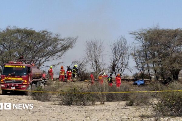 Tourist plane crashes in Peru, killing 13 on board