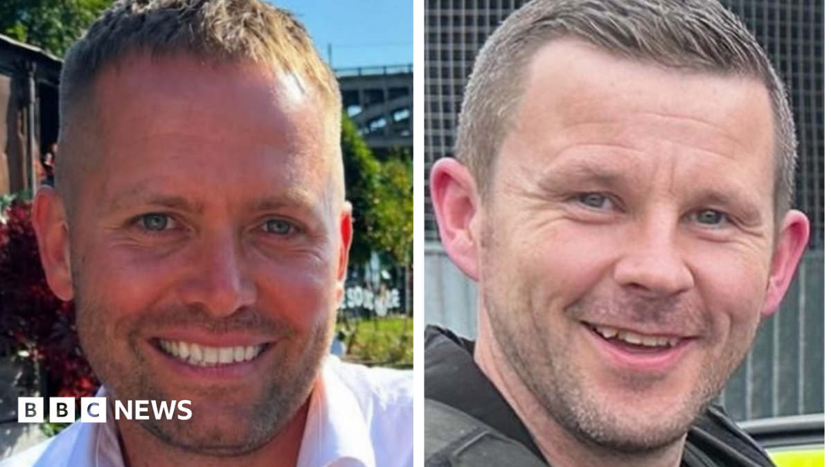 PCs killed in wrong-way A66 crash were heroes, say families