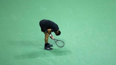 US Open: Tearful Djokovic stunned in first round