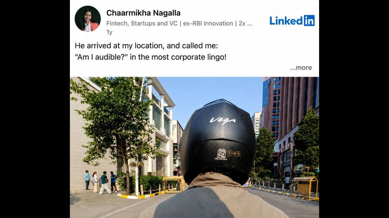 ‘Am I audible?’, Bengaluru woman books a bike taxi, discovers rider is an Infosys employee: His reason will surprise you