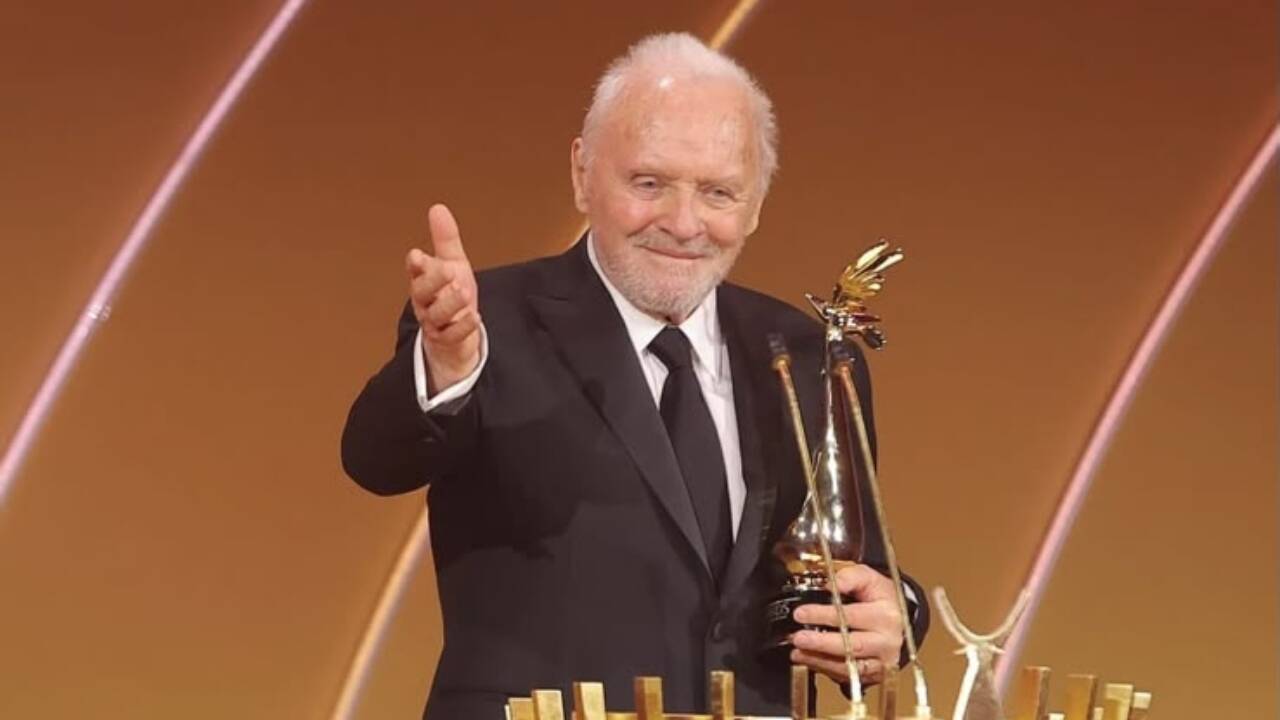 Quote of the day by Anthony Hopkins: ‘Don't have time to regret. We move on. Because we are acceptable for what we are… you just forgive yourself and move on,' about the ‘Fracture’ actor’s confidence in himself to accept his mistakes |