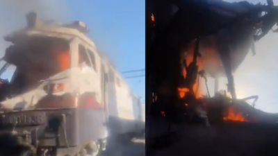2 killed as Russia hits passenger train with 340 onboard, says Zelenskyy