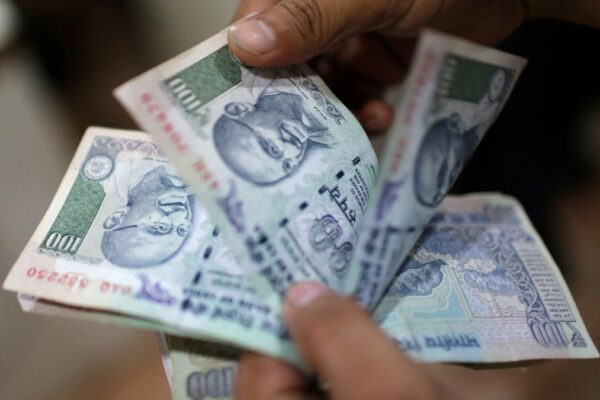 Rupee falls 19 paise to close at 95.61 against US dollar
