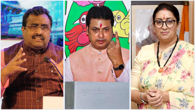 Ram Madhav, Biplab Deb, Smriti in BJP’s national team | India News