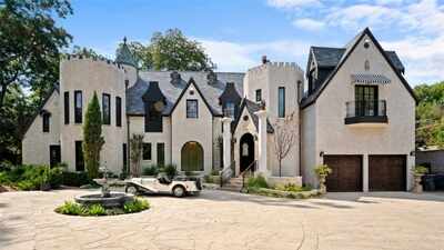 Château Des Grotteaux: Built in 1928 and bought by a future Dallas mayor, this French-style castle was doubled in size; 98 years later, it’s heading to auction after a $5.8M listing