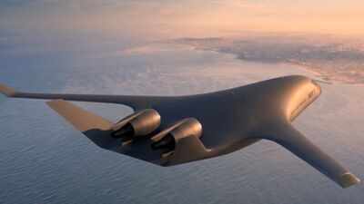 California startup JetZero is building a $3 billion 'manta ray' aircraft that promises to cut fuel consumption by 50%, carry 250 passengers and replace traditional windows with screens; Japan Airlines just joined the project