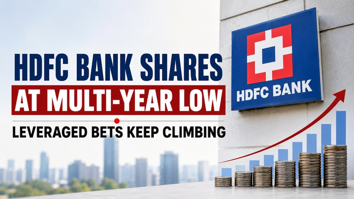 HDFC Bank share price may be at multi-year lows but its leveraged bets continue to climb