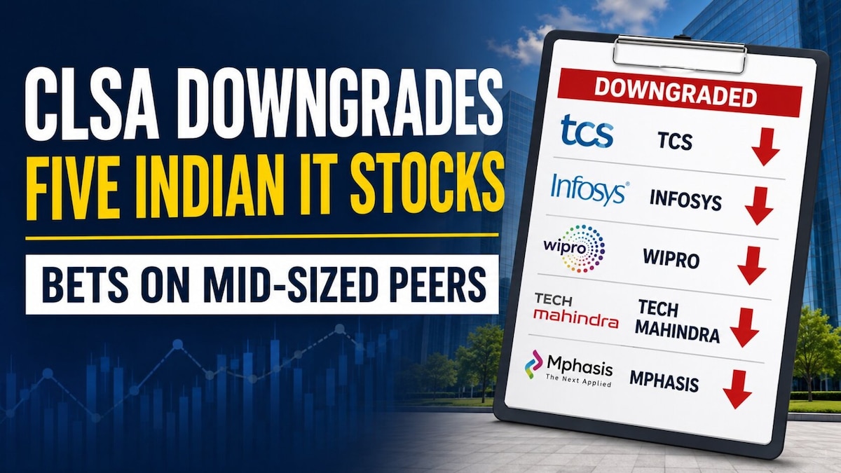 CLSA downgrades five largecap IT stocks including Infosys, TCS; Find out why and what is it betting on