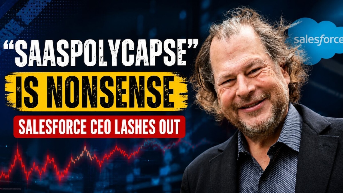 'SaaSpocalypse' narrative is 'nonsense', Salesforce CEO tells CNBC after Q2 results