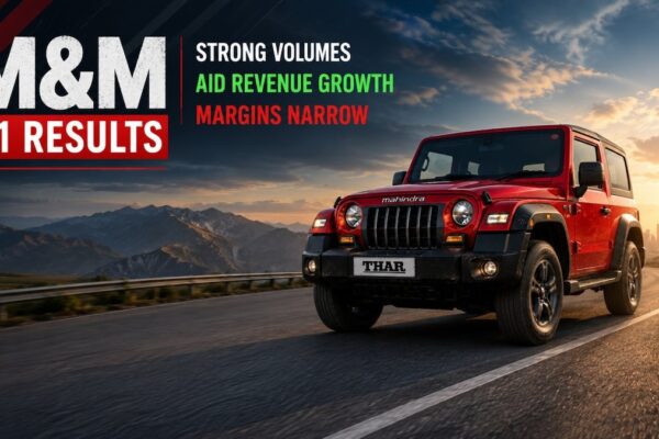 M&M Q1 Results: Strong volumes aid 23% revenue growth; Stock rises despite margin contraction