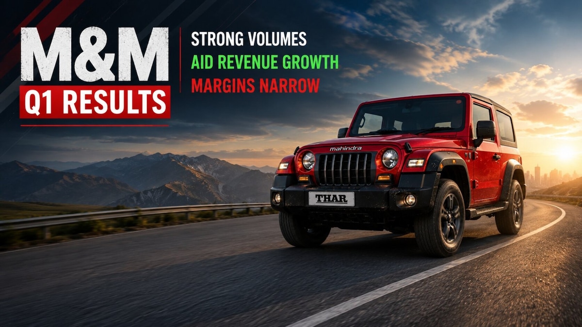 M&M Q1 Results: Strong volumes aid 23% revenue growth; Stock rises despite margin contraction