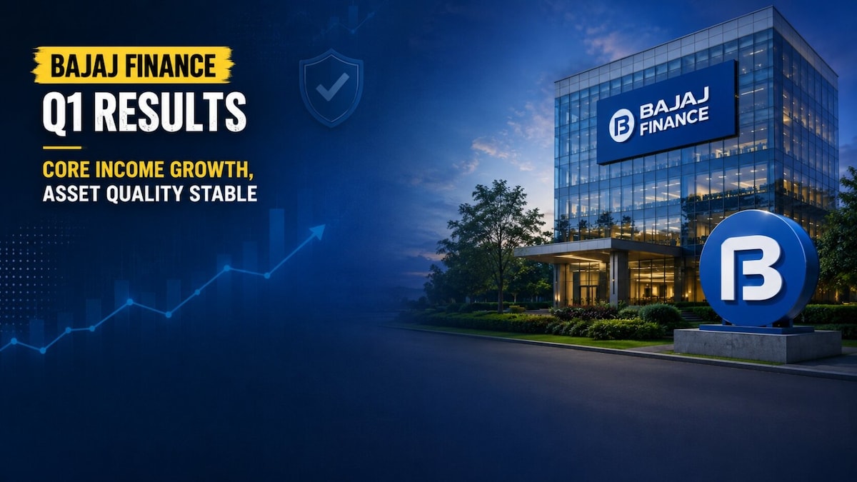Bajaj Finance Q1 Results: Core income grows 23% from last year; Asset quality stable