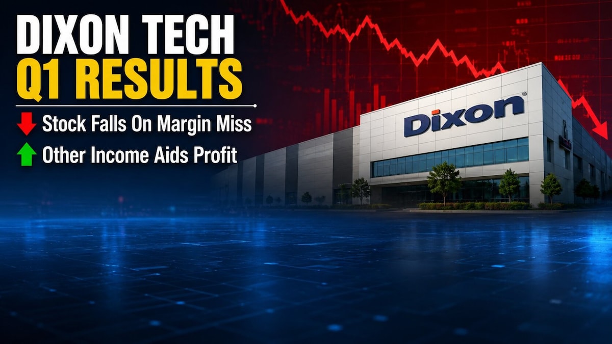 Dixon Tech Q1 Results: Stock falls 5% after other income aids profit, margins compress