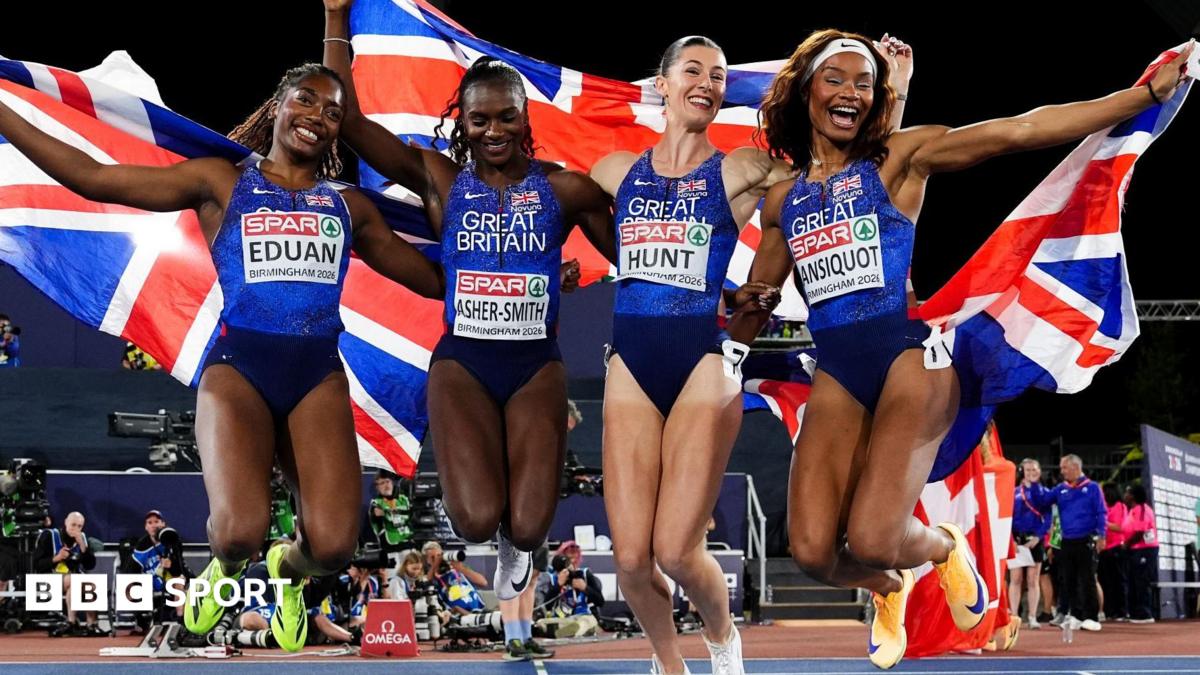 European Athletics Championships 2026: Amy Hunt claims third gold as Dina Asher-Smith makes history