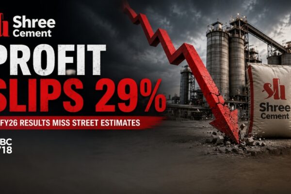 Shree Cement shares fall as Q1 profit misses estimates amid West Asia cost pressures