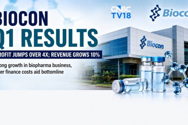 Biocon Q1 Results: Net profit jumps over four-fold as biopharma business drives growth