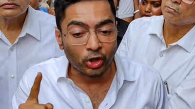 Billboard removal row: Abhishek Banerjee receives police notice over office scuffle | India News