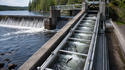 How an eel elevator on Maine's Penobscot River helped restore millions of fish and brought humpback whales back |