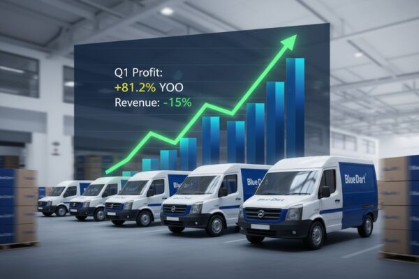 Blue Dart Q1 profit jumps 81% as margins improve on strong demand