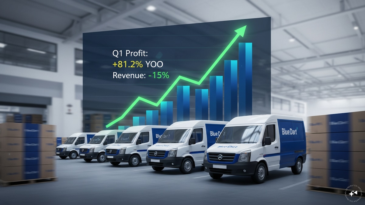 Blue Dart Q1 profit jumps 81% as margins improve on strong demand