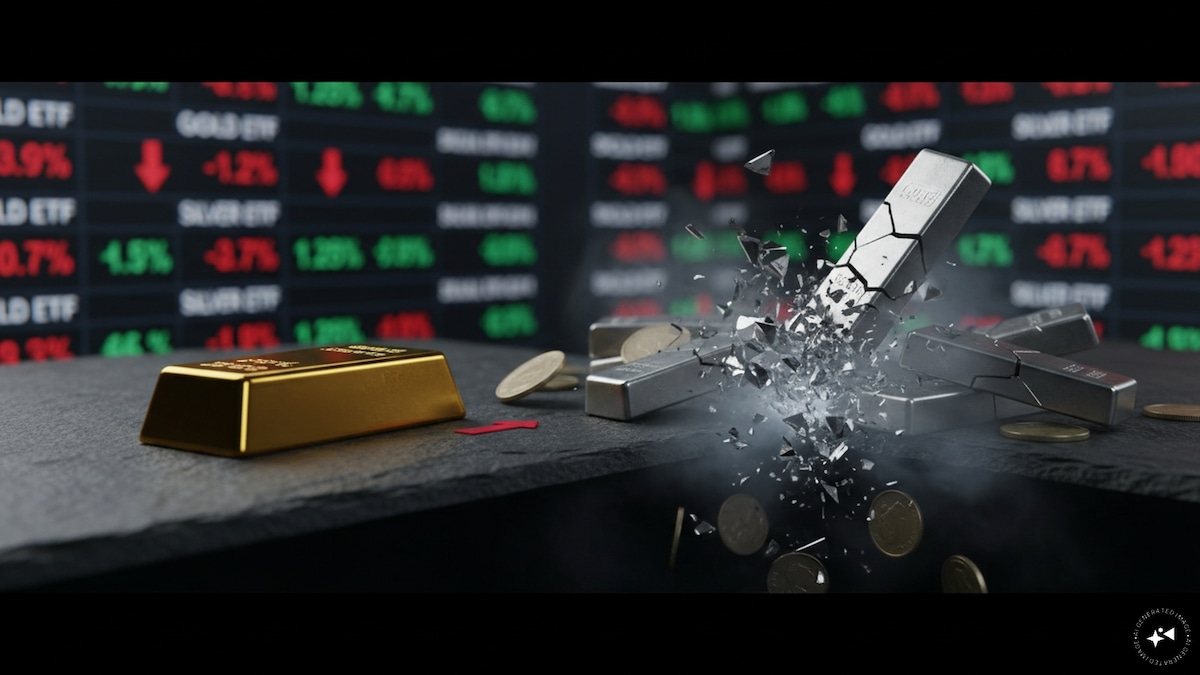 Gold, silver ETFs fall: Why silver funds are seeing a sharper correction