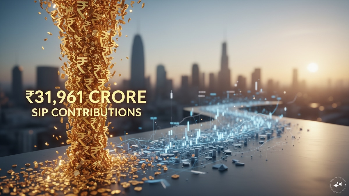 SIP contributions rise to ₹31,961 crore in July; equity inflows fall