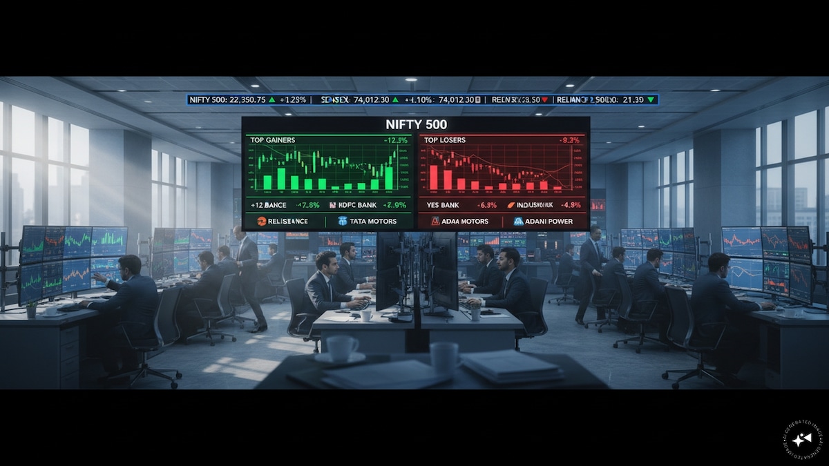 Vishal Mega Mart, Hexaware Tech, Caplin Point and other stocks; Here are 8 Nifty 500 movers at market open