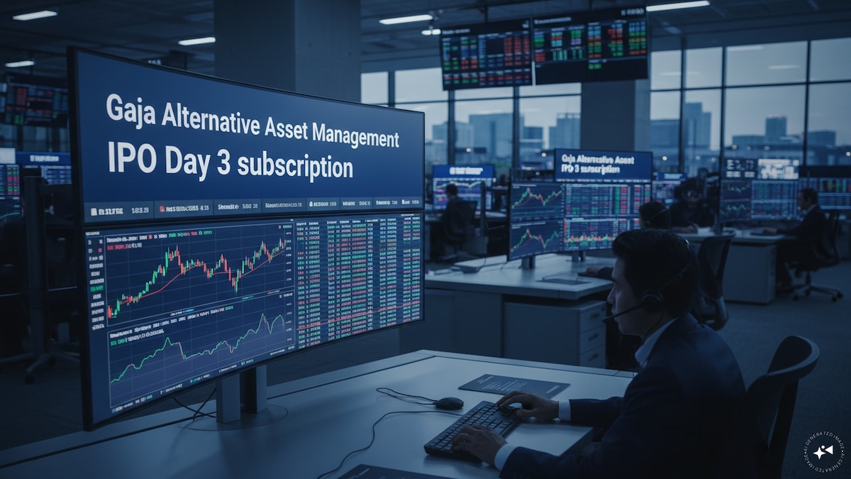 Gaja Alternative Asset Management IPO subscribed 9x so far on Day 3; GMP slips to 9%