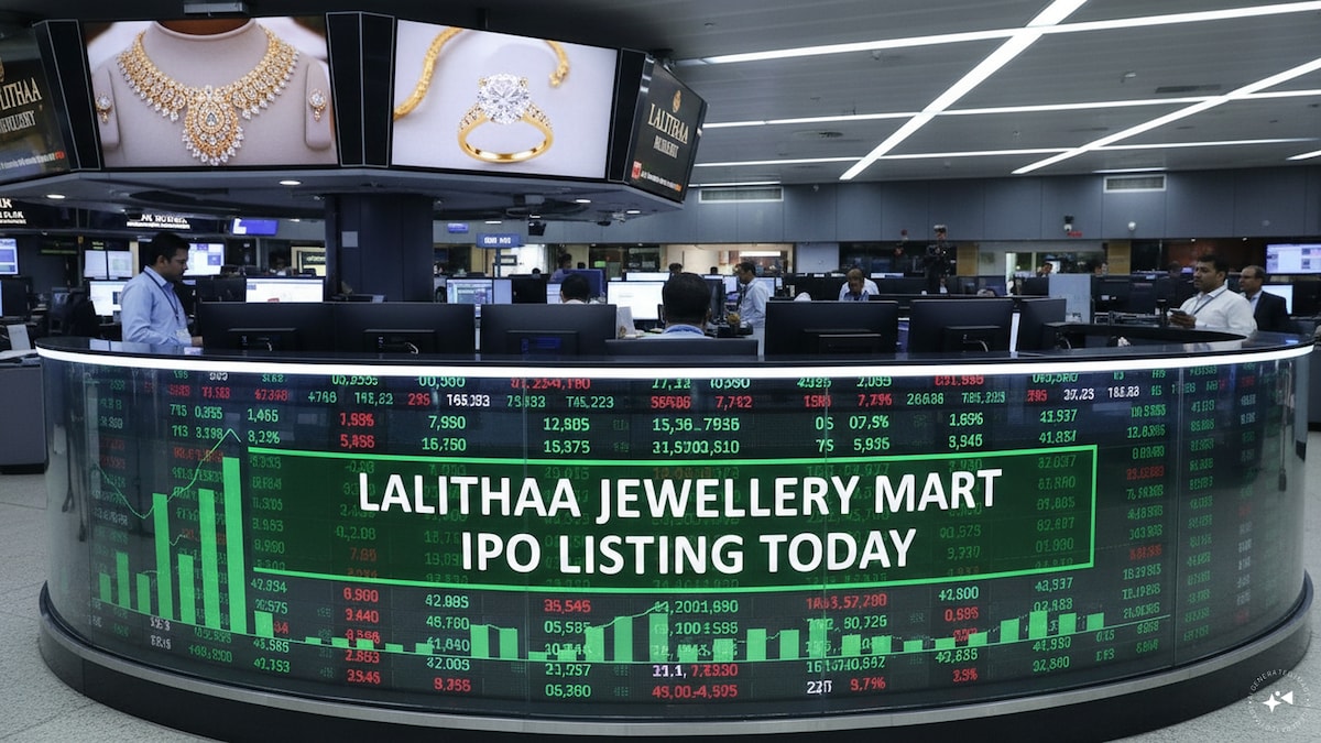Lalithaa Jewellery Mart makes strong debut, lists at 32% premium to IPO price