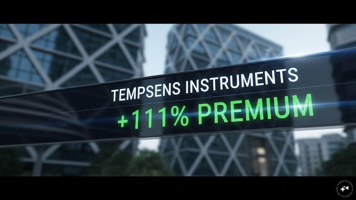 Tempsens Instruments shares make blockbuster debut, list at 111% premium on NSE