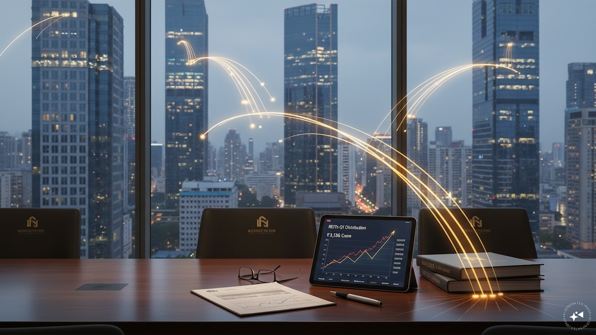 India’s six listed real estate trusts distribute ₹3,136 crore in Q1: Indian REITs Association
