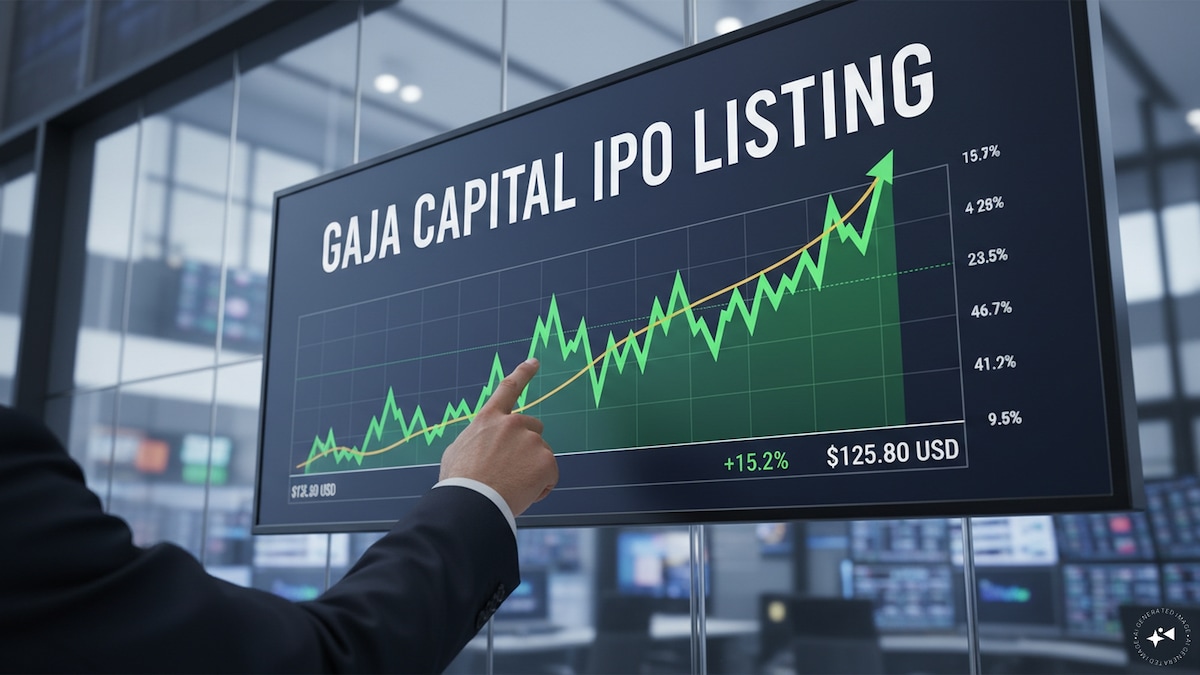 Gaja Capital shares make decent debut, list at 16% premium to IPO price