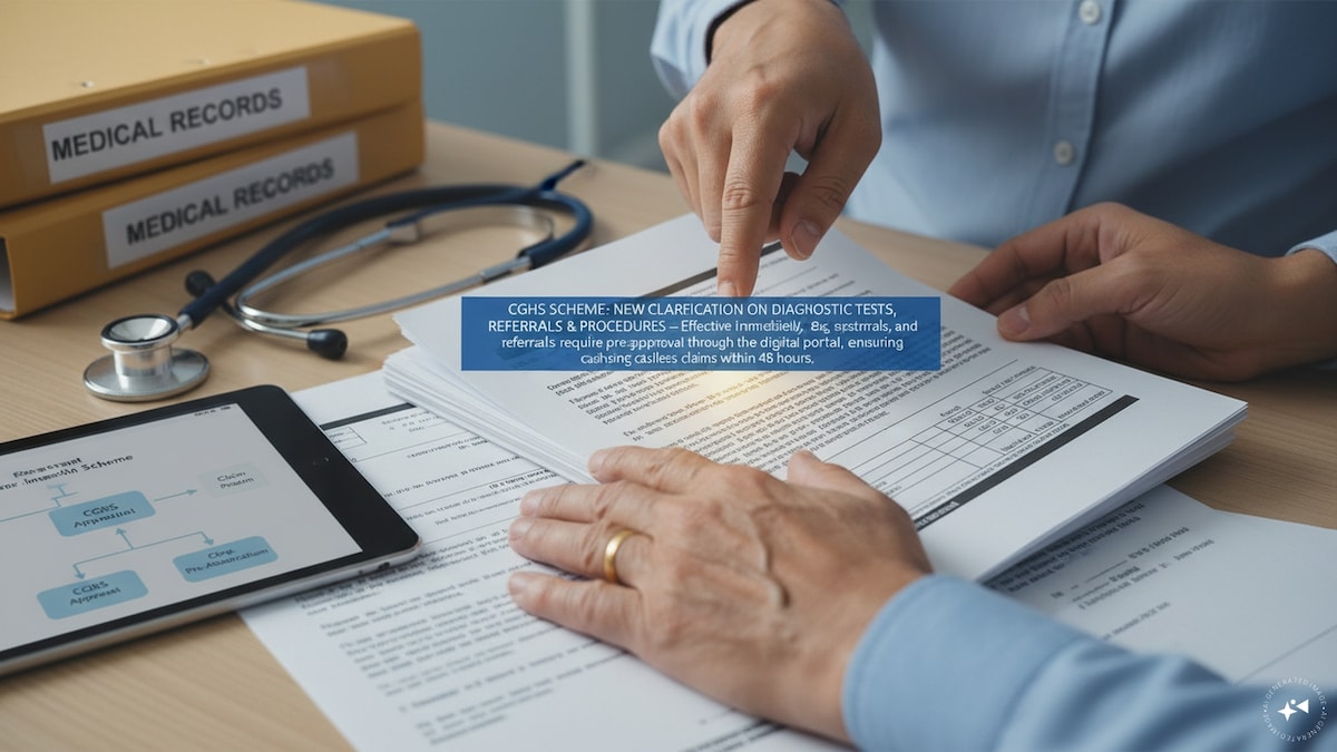 CGHS medical reimbursement: New clarification on diagnostic tests, referrals and procedures