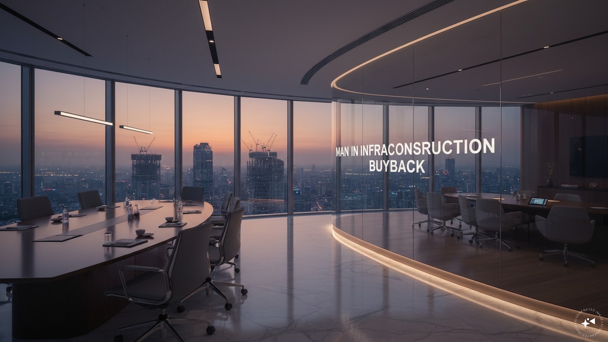 Man Infraconstruction share price: Board to consider first-ever buyback on September 1