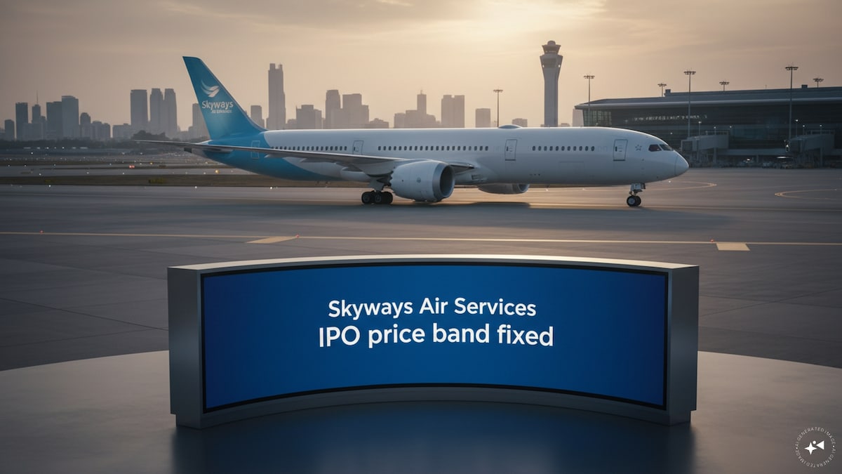 Skyways Air Services IPO to open August 24, price band fixed at ₹131-₹138
