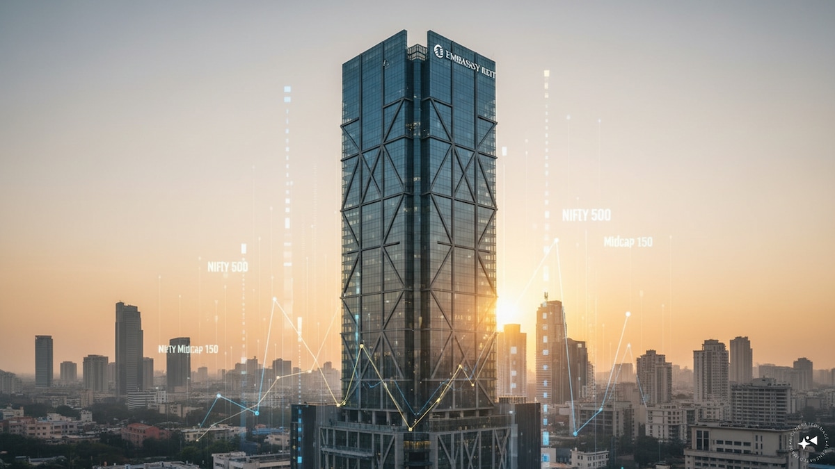 Embassy REIT to join Nifty 500, Nifty Midcap 150 from September 30