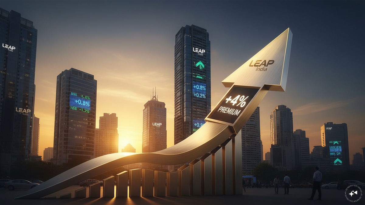 LEAP India shares debut at 4% premium over IPO price