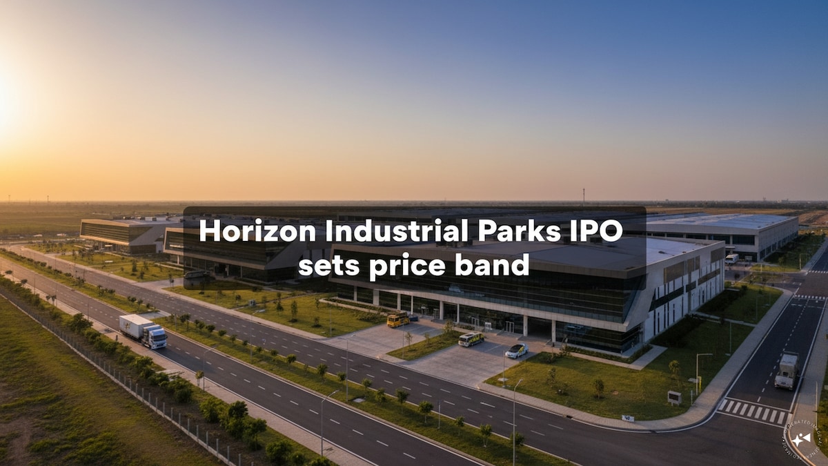 Horizon Industrial Parks IPO: Blackstone-backed company sets ₹57-60 price band