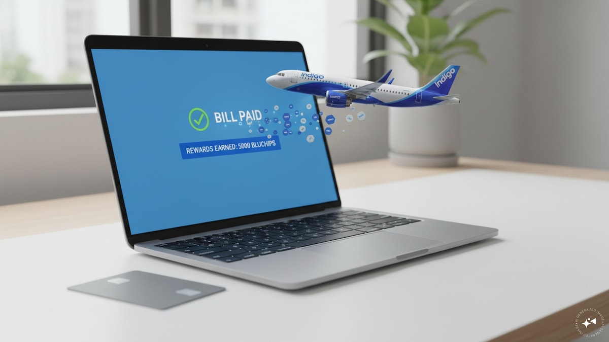 Credit card bill payments can now earn IndiGo BluChips rewards: How it works