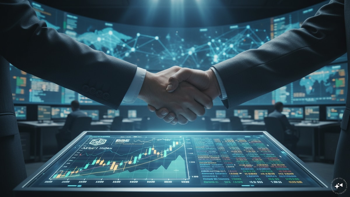 BSE shares in focus on pact to launch of MSCI-linked index derivatives in India