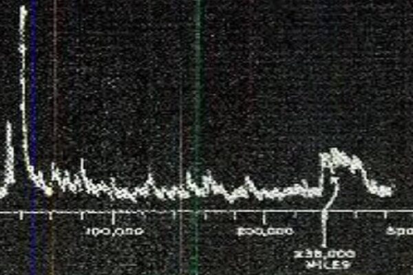 In 1946, the U.S. Army sent a radar pulse toward the moon: its echo returned 2.5 seconds later and proved space could answer back |