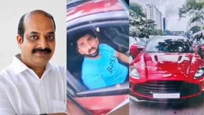 Aston Martin crash: ‘My son took her to hospital,’ says MP Lingamaneni Ramesh | Hyderabad News