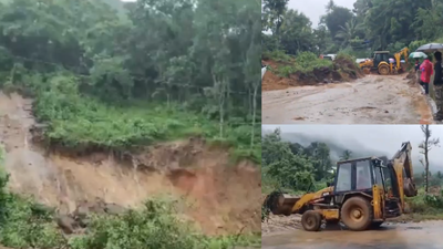Kerala rain havoc: 2 dead, several feared trapped as landslides, floods batter state | Thiruvananthapuram News